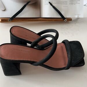 Black everyday heels